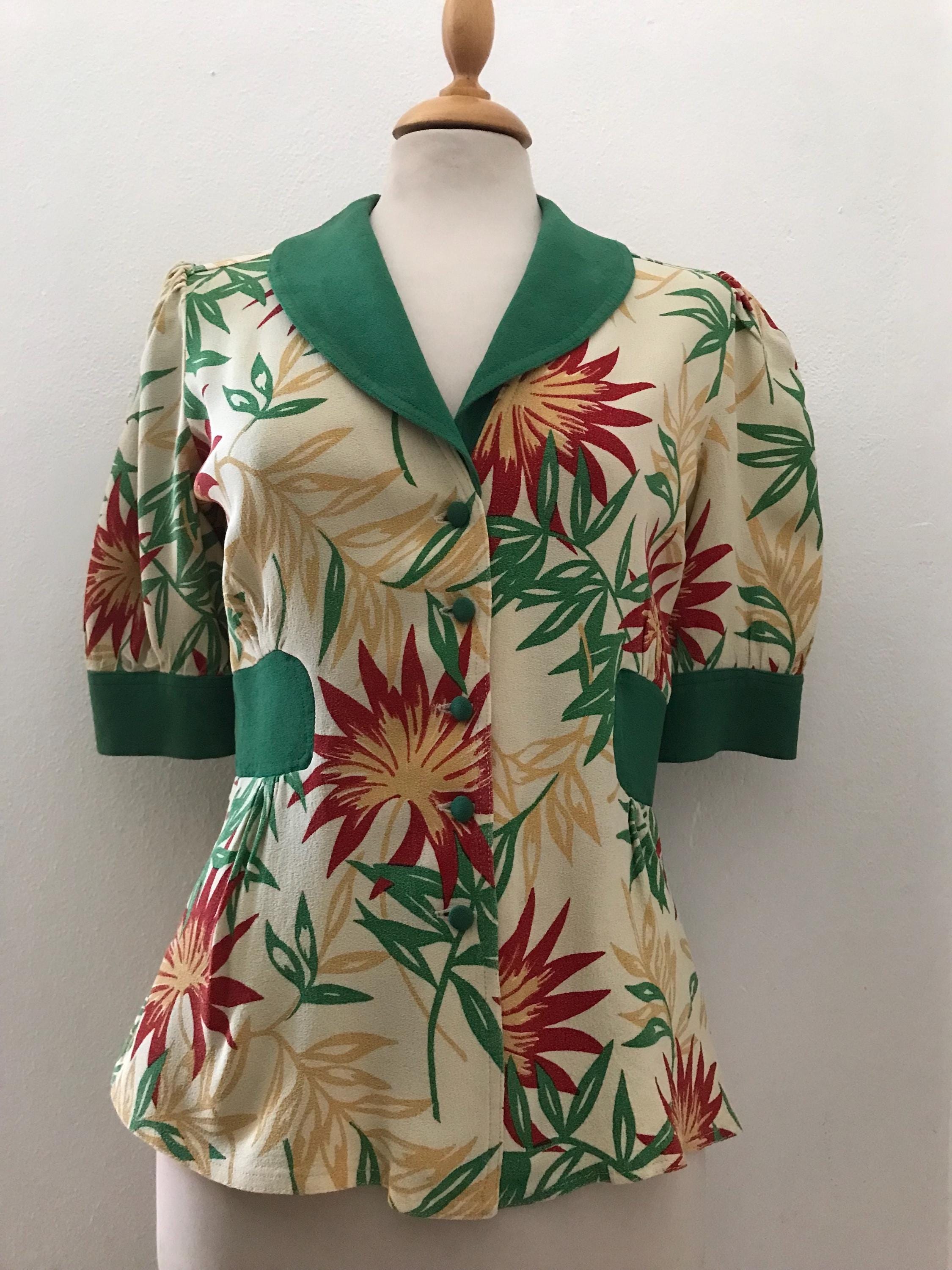 Ossie Clark Blouse - Etsy Ossie Clark Blouse - Etsy