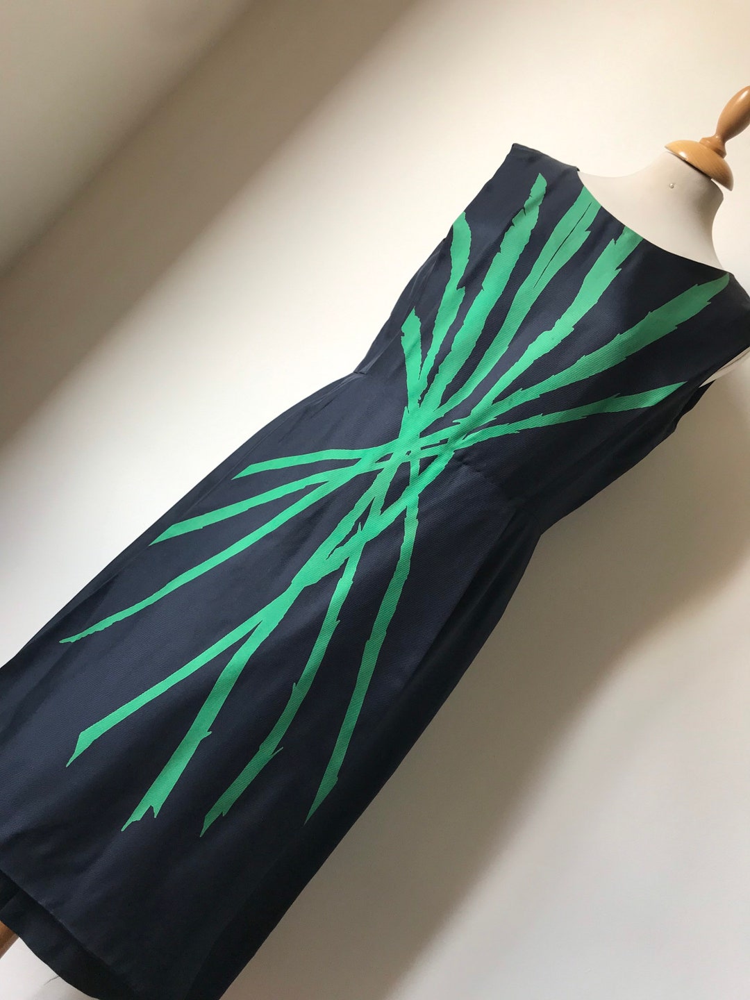 emerald green shift dress Emerald Green Split Sleeve Shift Dress – Elegant Flow Sleeve Cocktail –  House of Dazzle Boutique main image 0