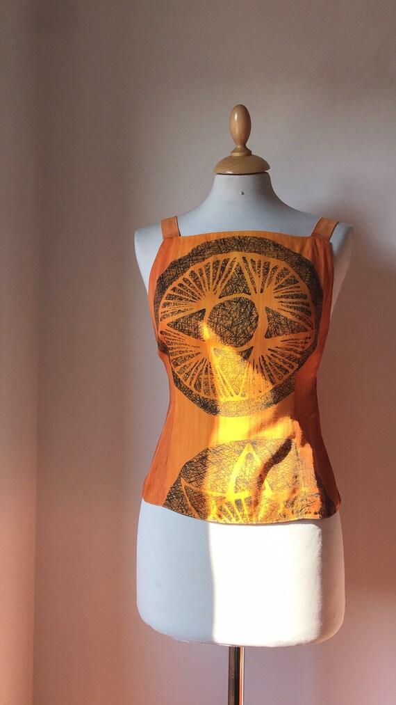 Late 50’s early 60’s 2-piece / Sun top & Maxi skir