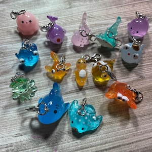 3D Ocean Pals Badge Reel Charm
