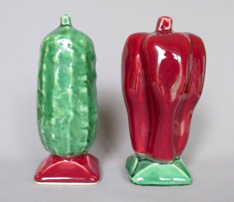 Mccoy Pottery Salt and Pepper Shakers Old and Scarce Cork Etsy UK