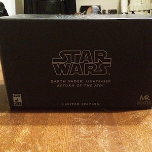 Mästerreplikor ROTJ Darth Vader ljussabel (466 av 500) SW-164LE med fodral bild 2