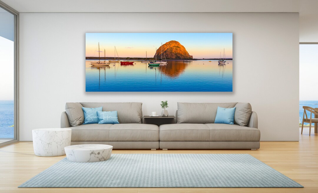 Boat Panorama Photography Sailboat Print Large California - Etsy