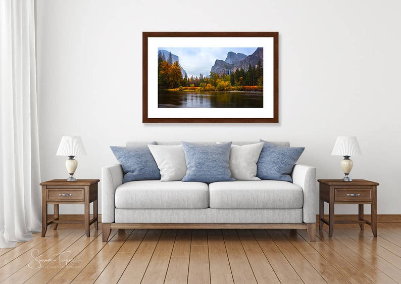 Yosemite Print Yosemite Valley Photography Scenic Mountain | Etsy