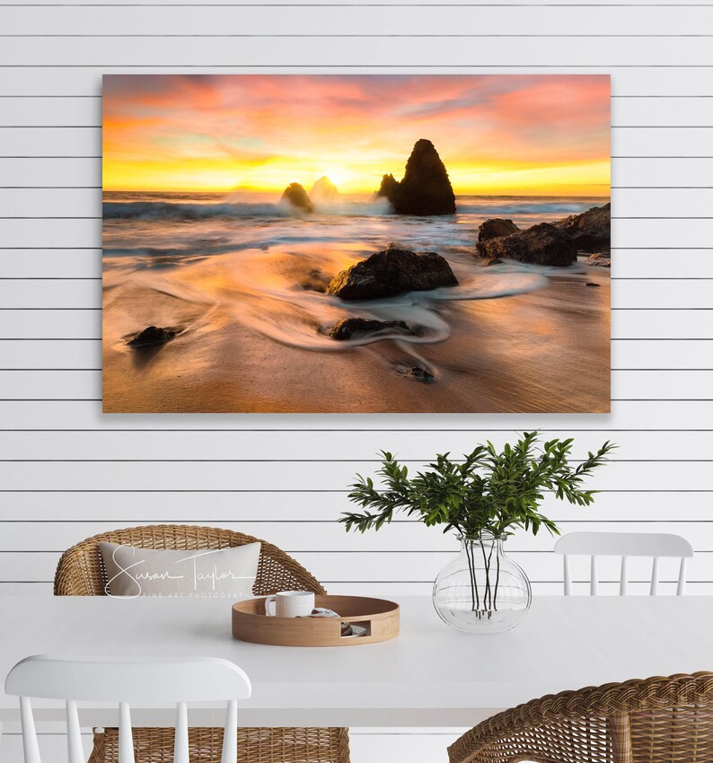 San Francisco Beach Print Ocean Decor Bay Area Photo - Etsy