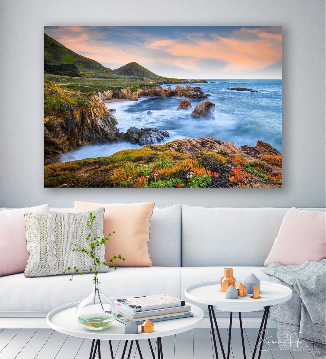 Big Sur Photography, California Coast, Large Ocean Photo, Seascape Wall ...