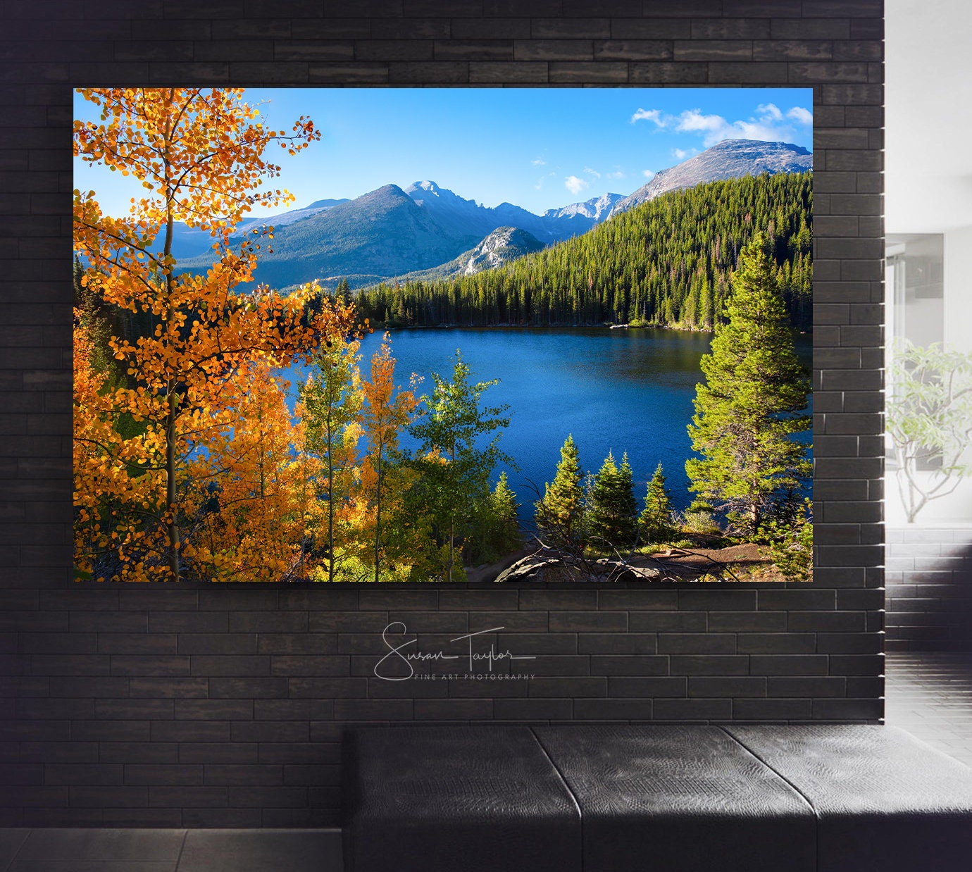 Large Colorado Photograph, Autumn Landscape Print, Rocky Mountain ...