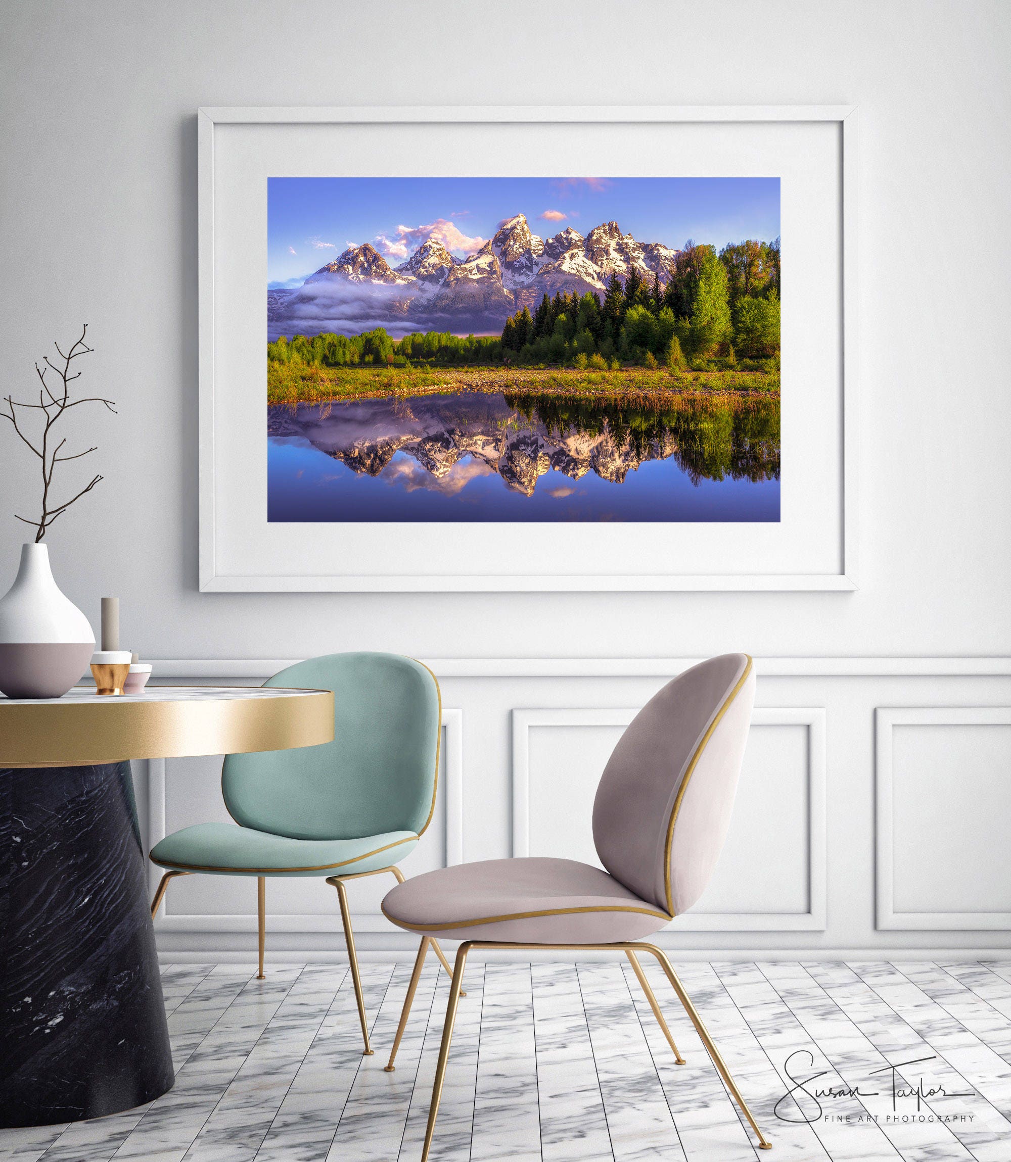 Grand Teton National Park Oversized Canvas Scenic Wyoming | Etsy