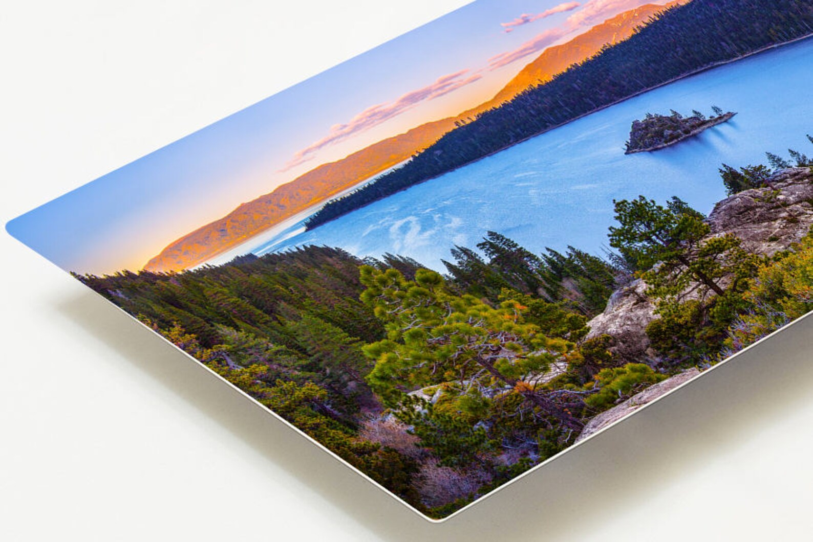 Lake Tahoe Metal Print Metal Lake Print X Large Metal Print Etsy