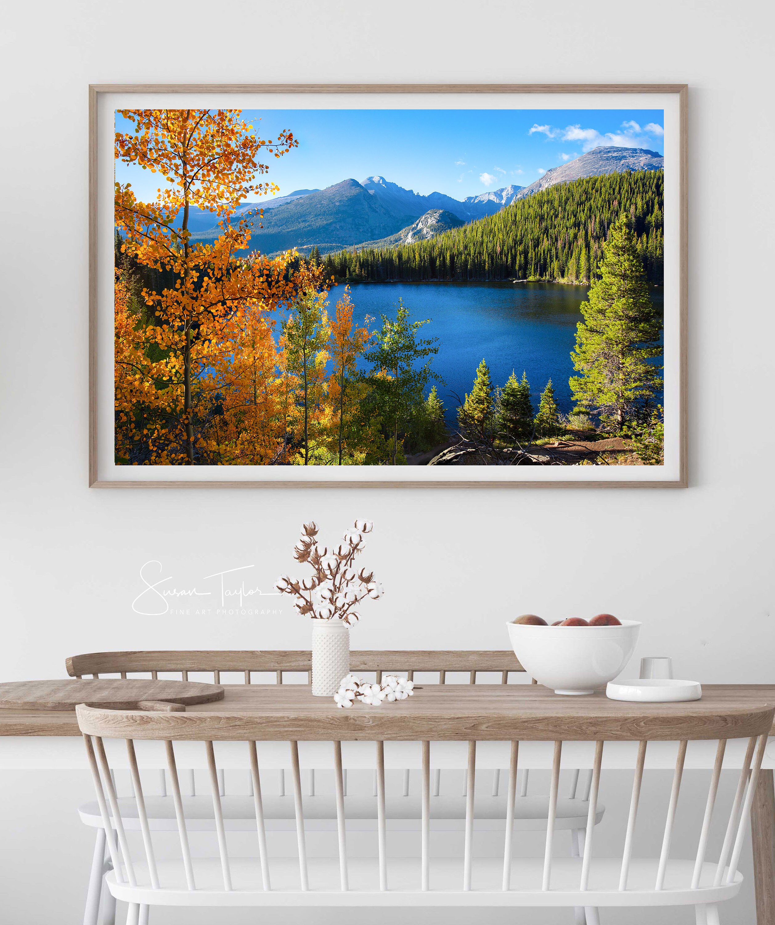Large Colorado Photograph, Autumn Landscape Print, Rocky Mountain ...