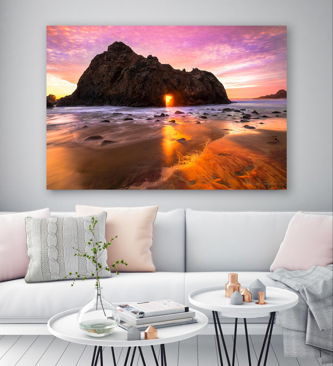 Big Sur Photography Scenic Seascape Canvas Photo California - Etsy