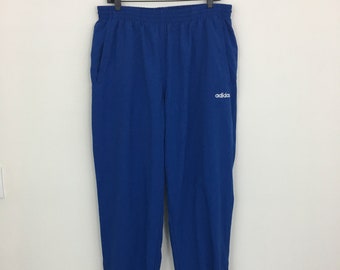 Vintage Adidas Blue Sweatpants Size L