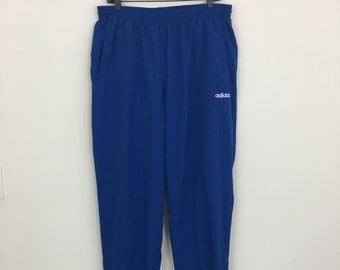 Vintage Adidas azul sudaderas tamaño L
