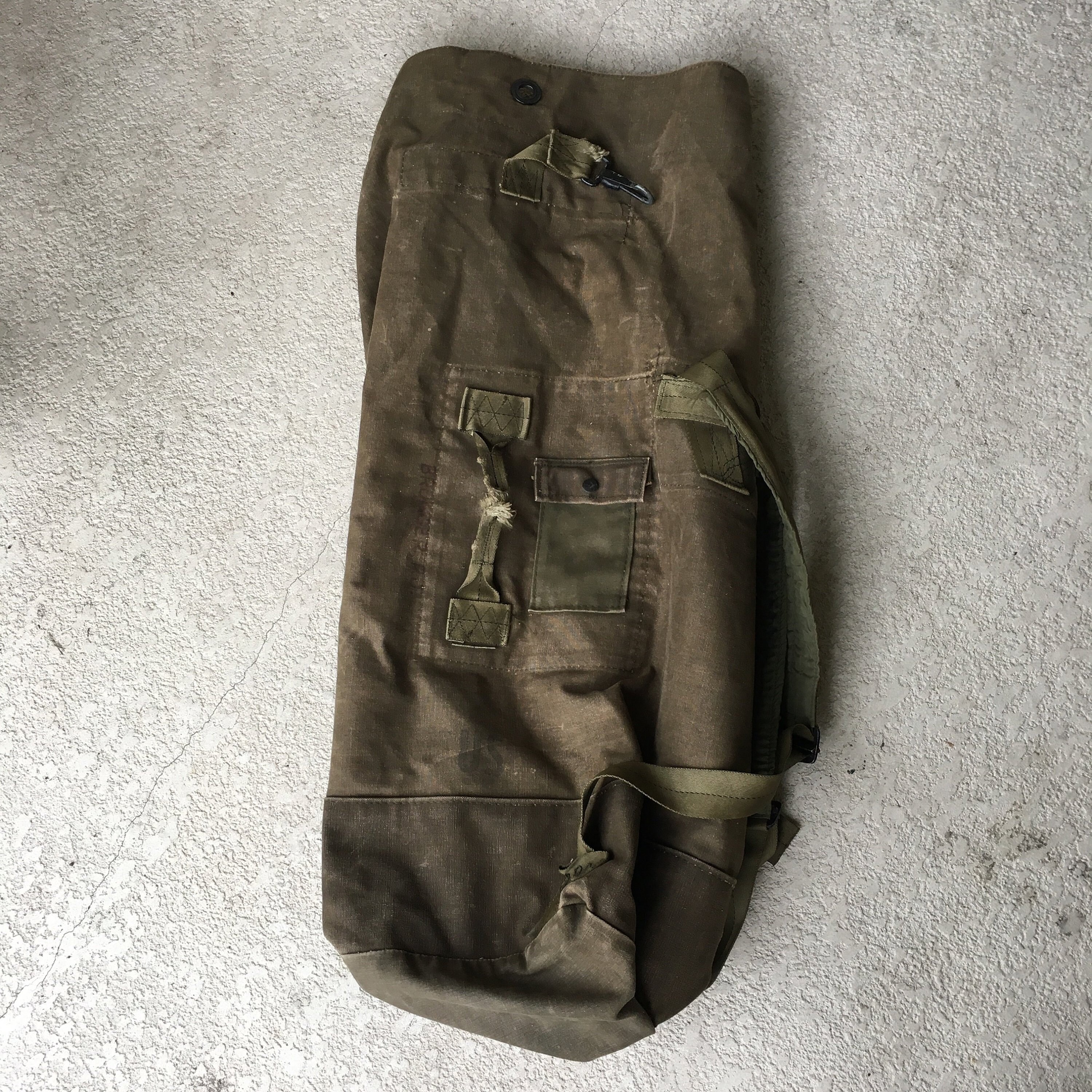 Vintage Us Army Duffle Bag 80S Army Duffle Bag - Etsy Australia