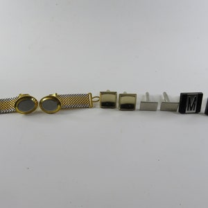 Lot of 4 Men&#39;s Cufflinks Swank DKNY
