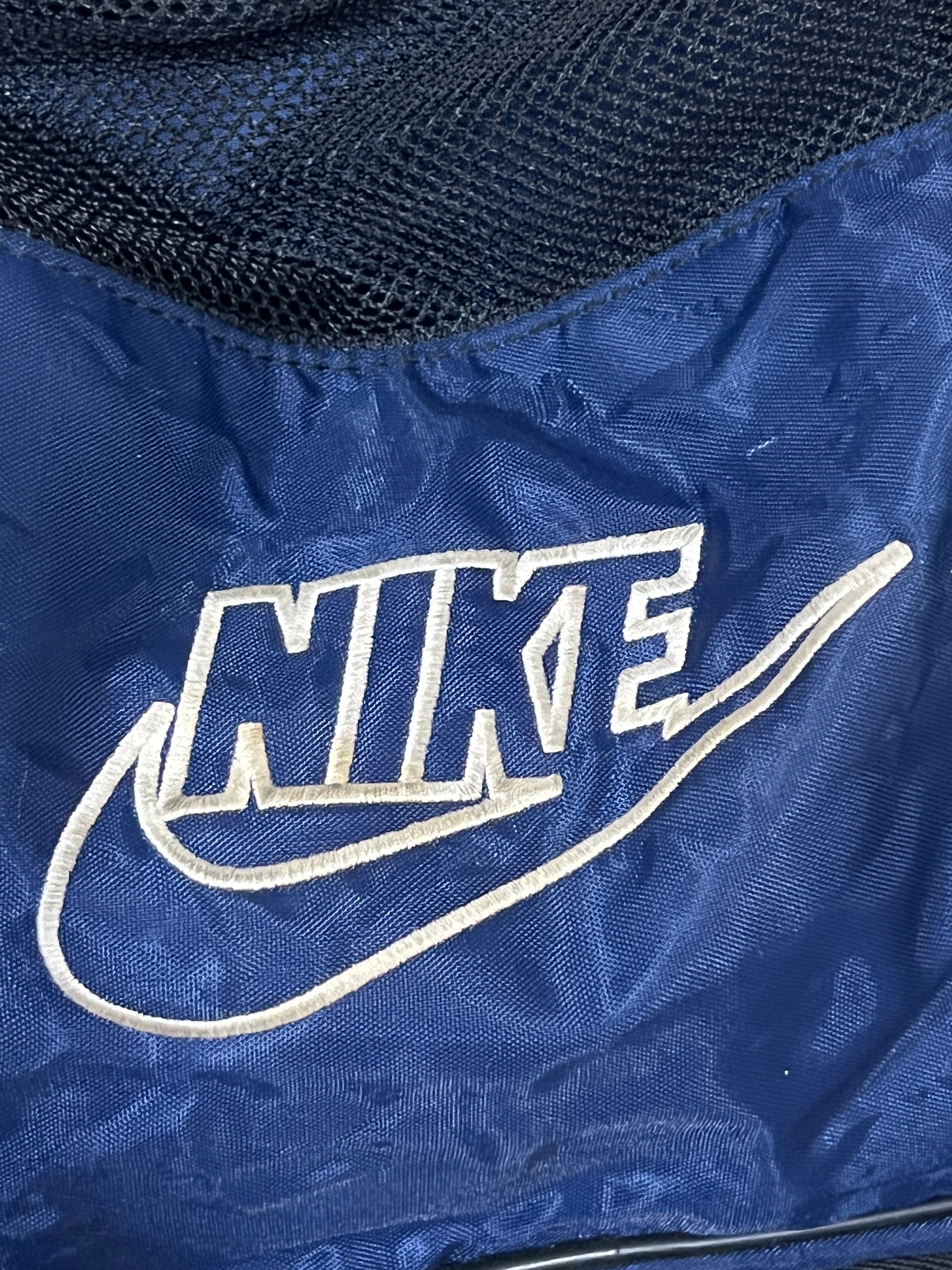 nike sports bag blue