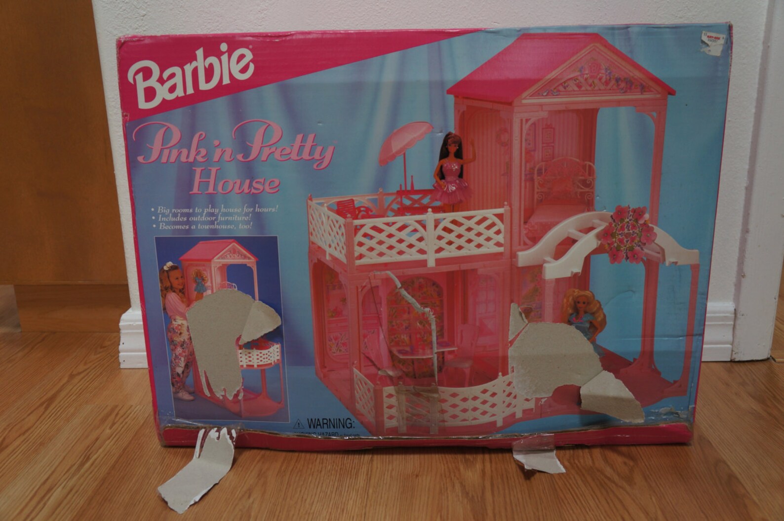 Barbie Doll House Pink 'n Pretty House Mattel 1995 Rare | Etsy