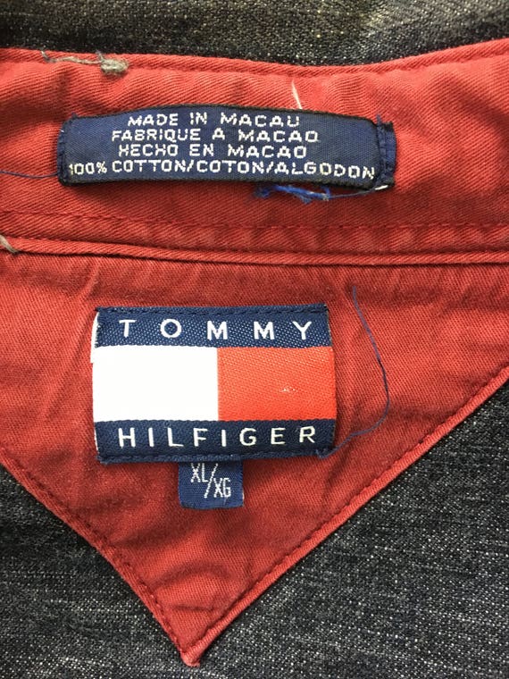 Vintage 90s Tommy Hilfiger Jeanswear Genuine Part… - image 5