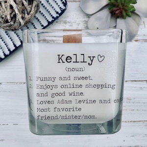 Personalized Friend Gift, Gift For Her, Friend Birthday Gifts, Personalized Gift, Girlfriend Gift, Gifts For Girlfriend, Custom Candle