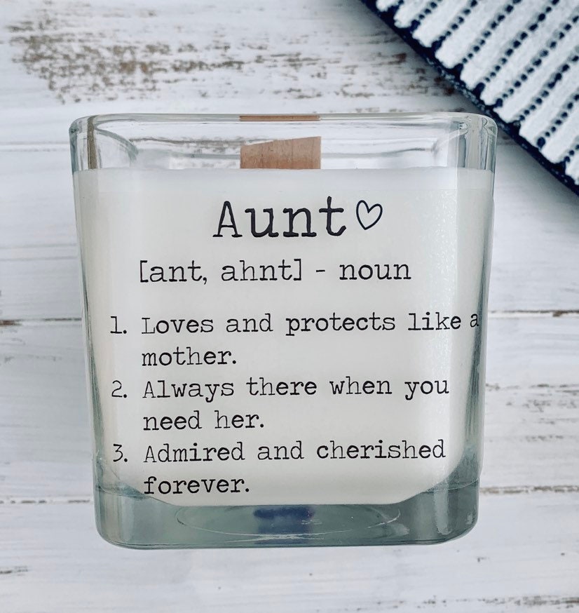 Aunt Gift Best Aunt Gift Ideas Gift For Aunt Candle With Etsy