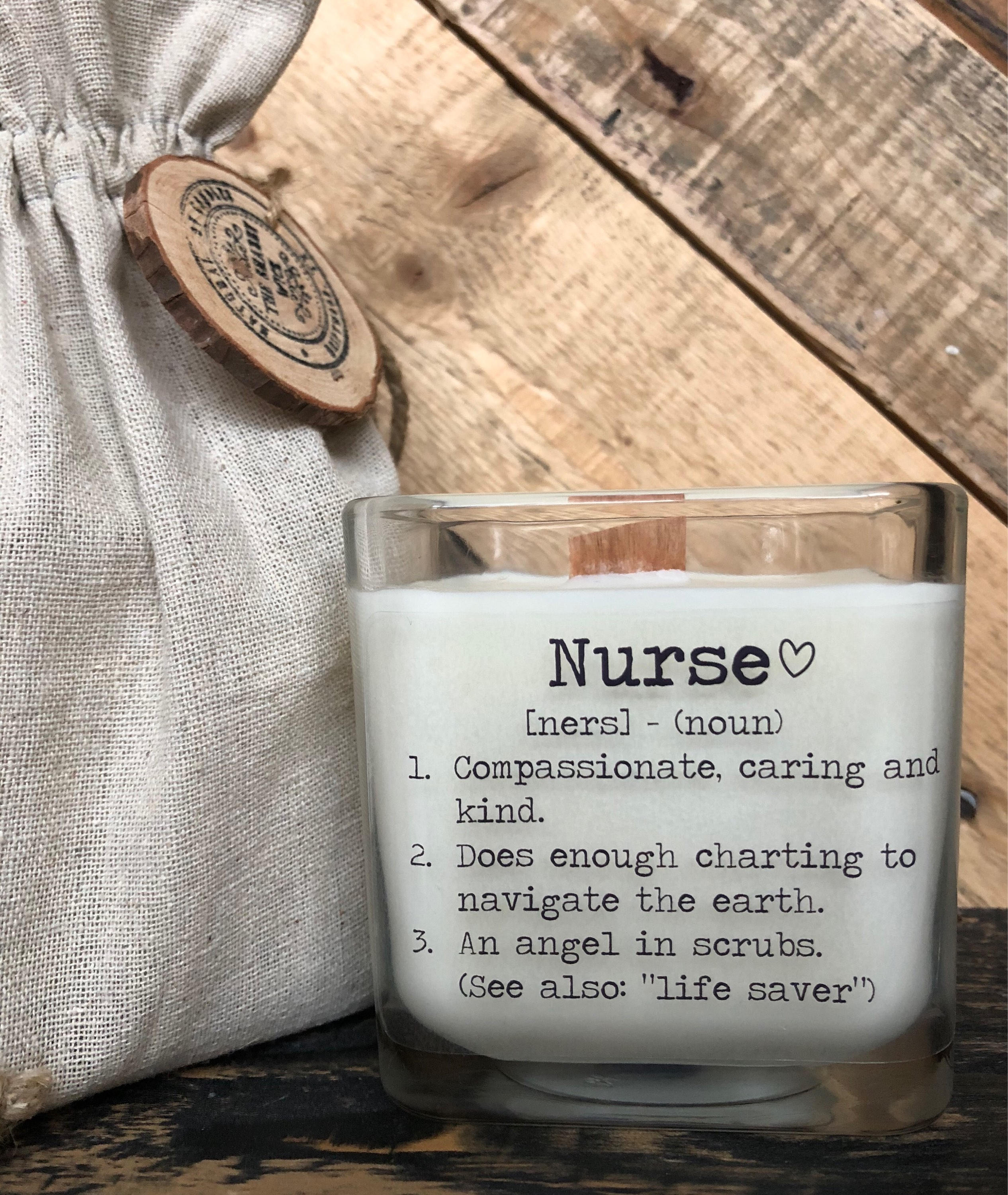 Soy Candle Nurse gift ideas Nurse Candle Nurse Gift Nurse Day Etsy