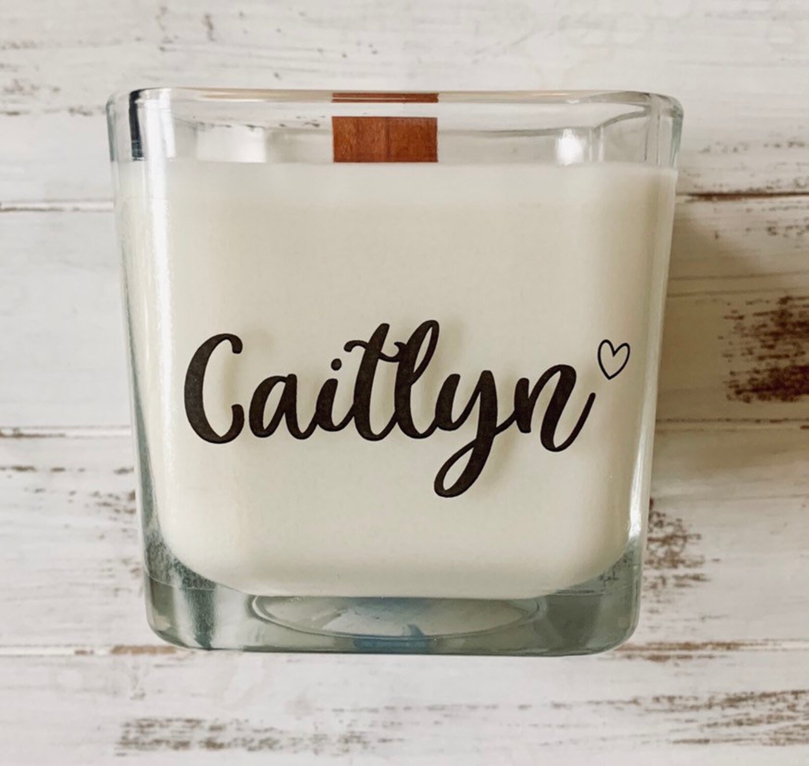 Custom Candle Name Candles Personalized Candles Bridesmaid Etsy
