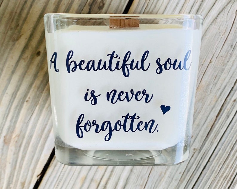 Sympathy Candle Sympathy Gift in Memory of Candle Etsy