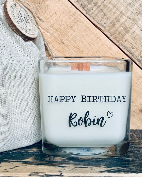 Candles Happy Birthday Candle Birthday Candlebirthday Gifts Etsy