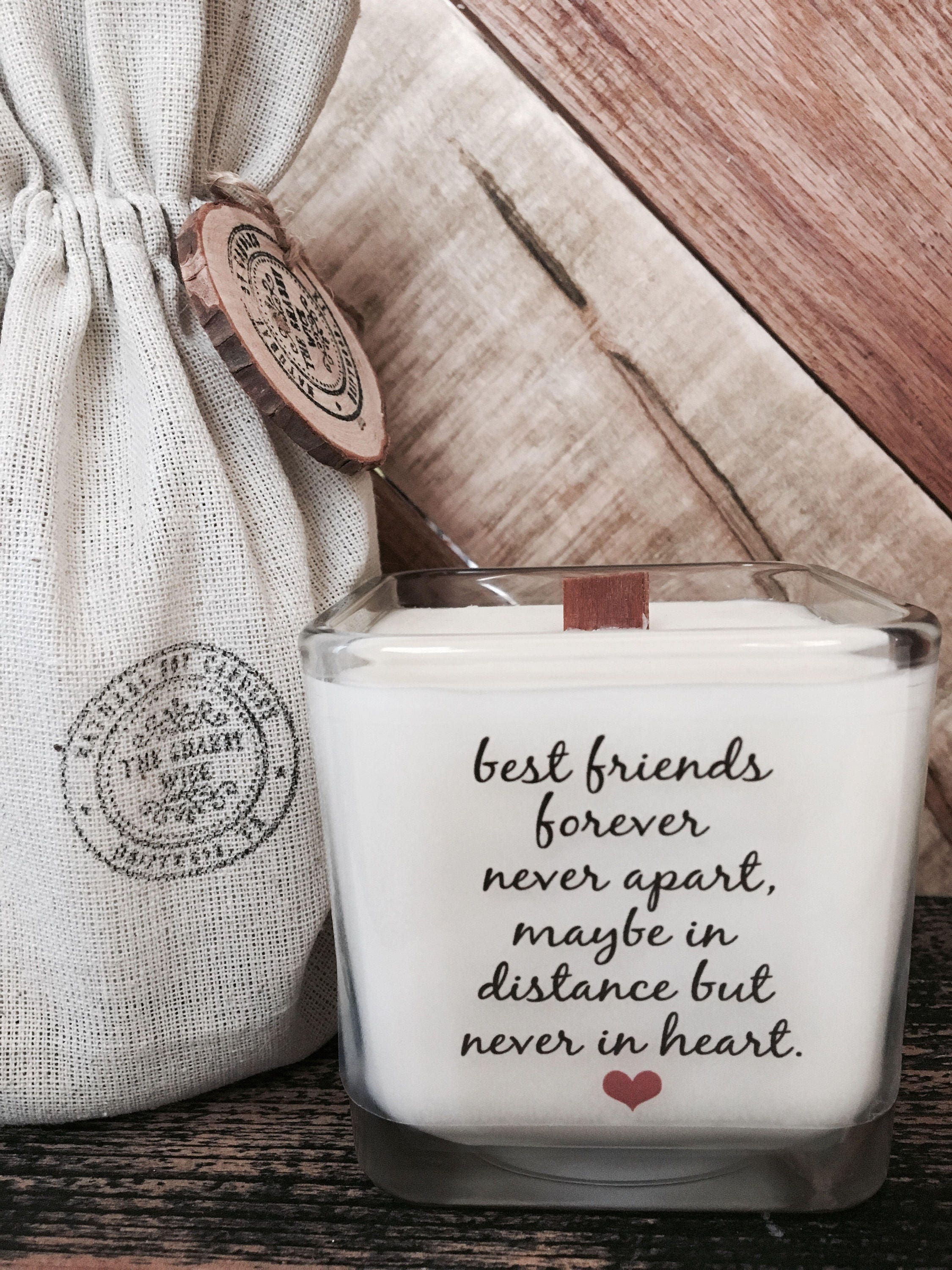 Friend Gift Best Friends Gift Friend Candle Gifts For Etsy