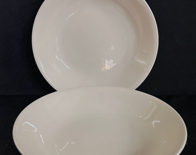 Set of 2 Corelle SANDSTONE Pasta/soup Bowls Dinnerware All Tan/beige