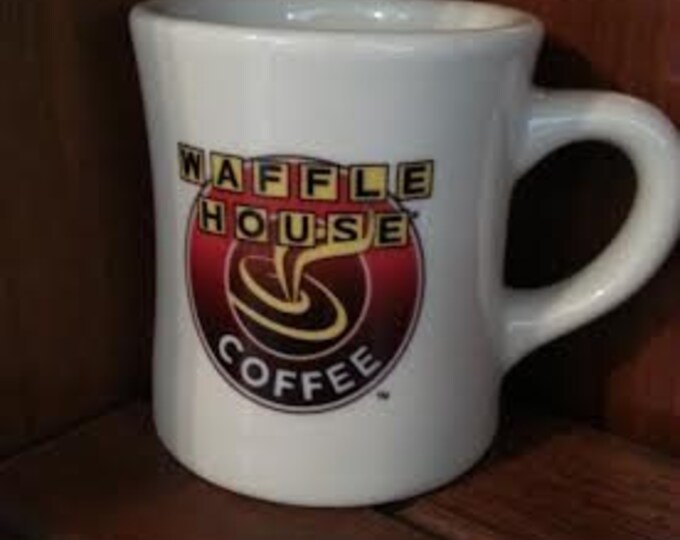 WAFFLE HOUSE Mug Restaurant Ware TUXTON Backstamp 3 3/4 Etsy