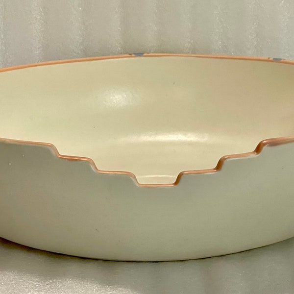 Treasure Craft Chip and Dip Bowl Etsy