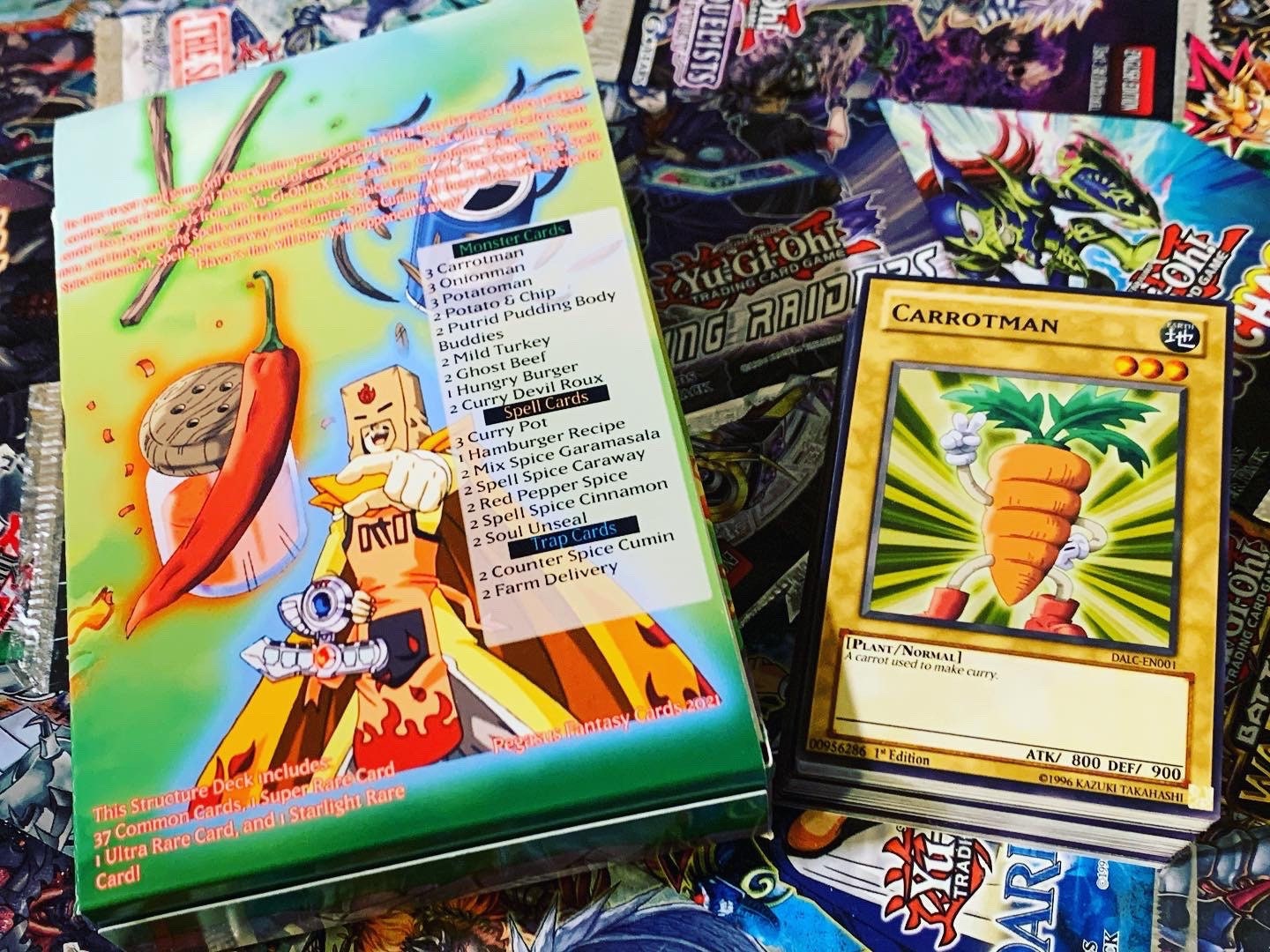 Orica Custom Structure Deck! Curry Mask's Duel A La Carte! - Etsy