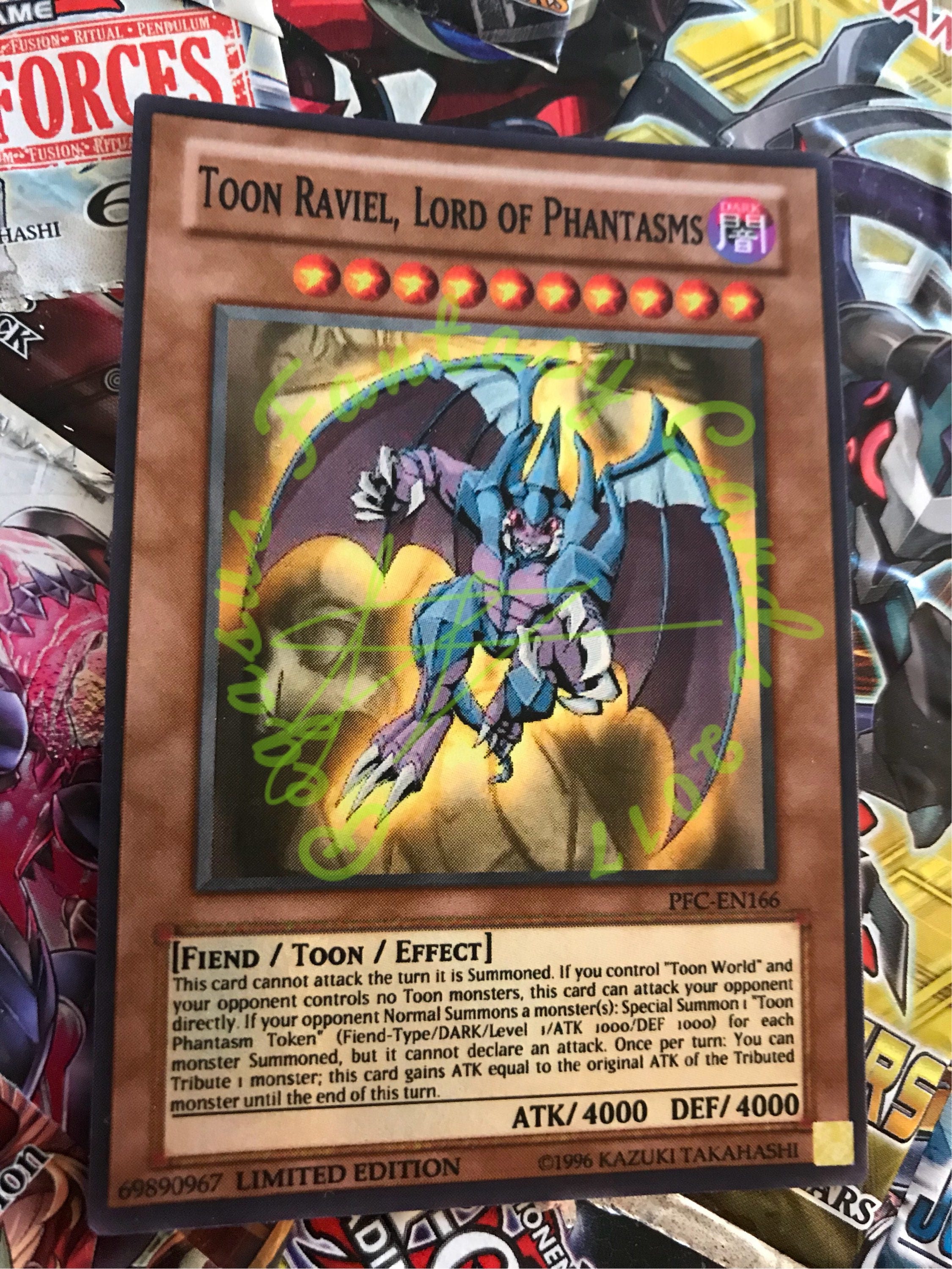 Custom Orica Card Toon Raviel, Lord of Phantasms! - Etsy