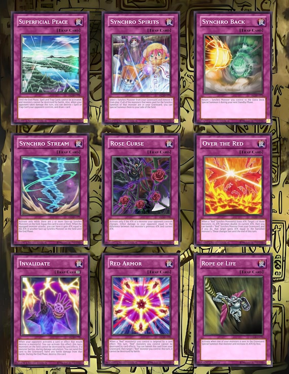 custom yugioh card back Konami TCGACC197 Yu-Gi-Oh Standard Sleeves (50 Pack) : Toys & Games Its RANDOM! Portal Card – CUCU Covers