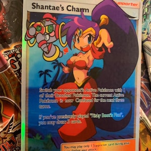 Custom Trainer Full Art Card! Shantae&#39;s Charm!