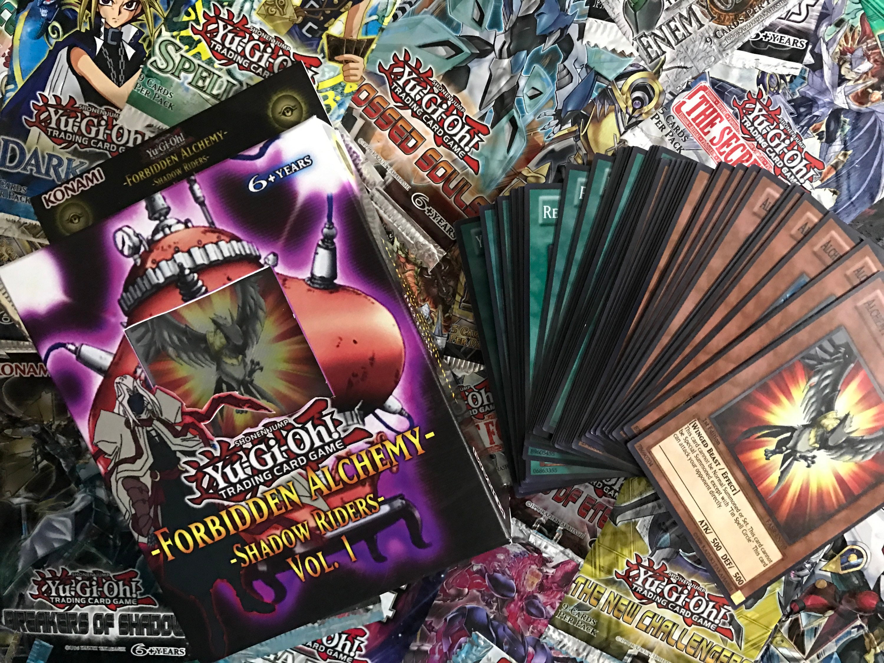 Orica Custom Structure Deck! Shadow Riders Volume 1 Forbidden Alchemy! -  Etsy