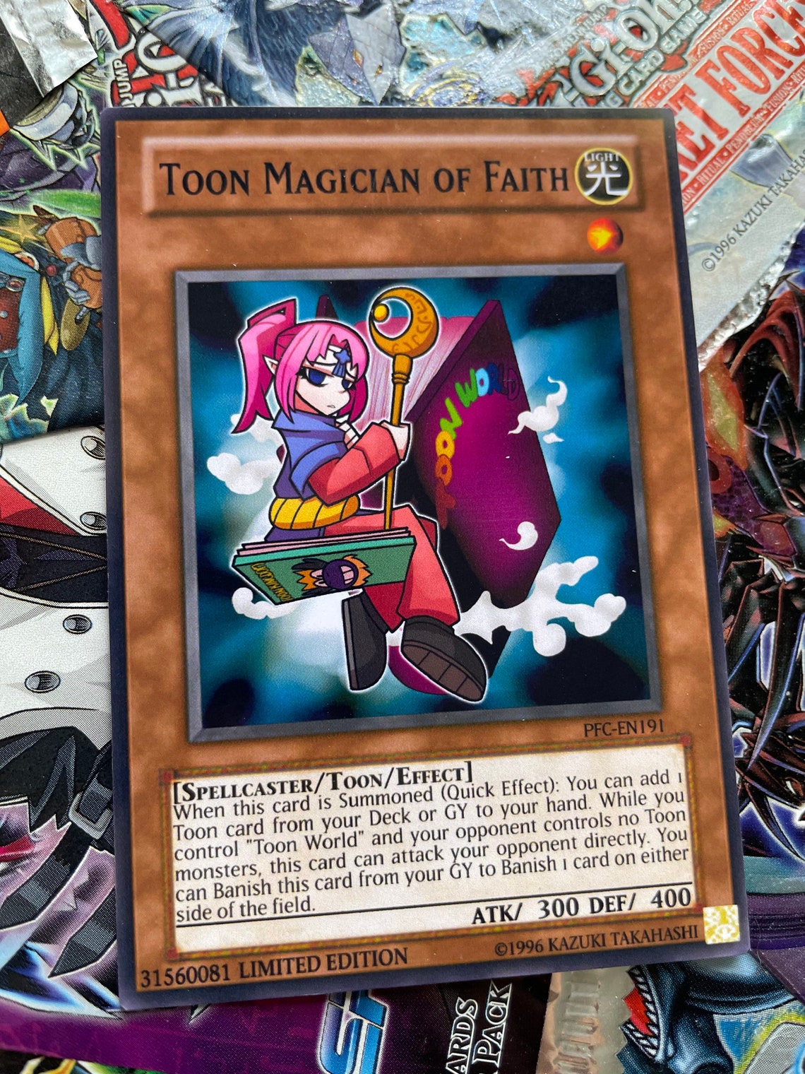 Custom orica card Toon Magician of Faith Etsy