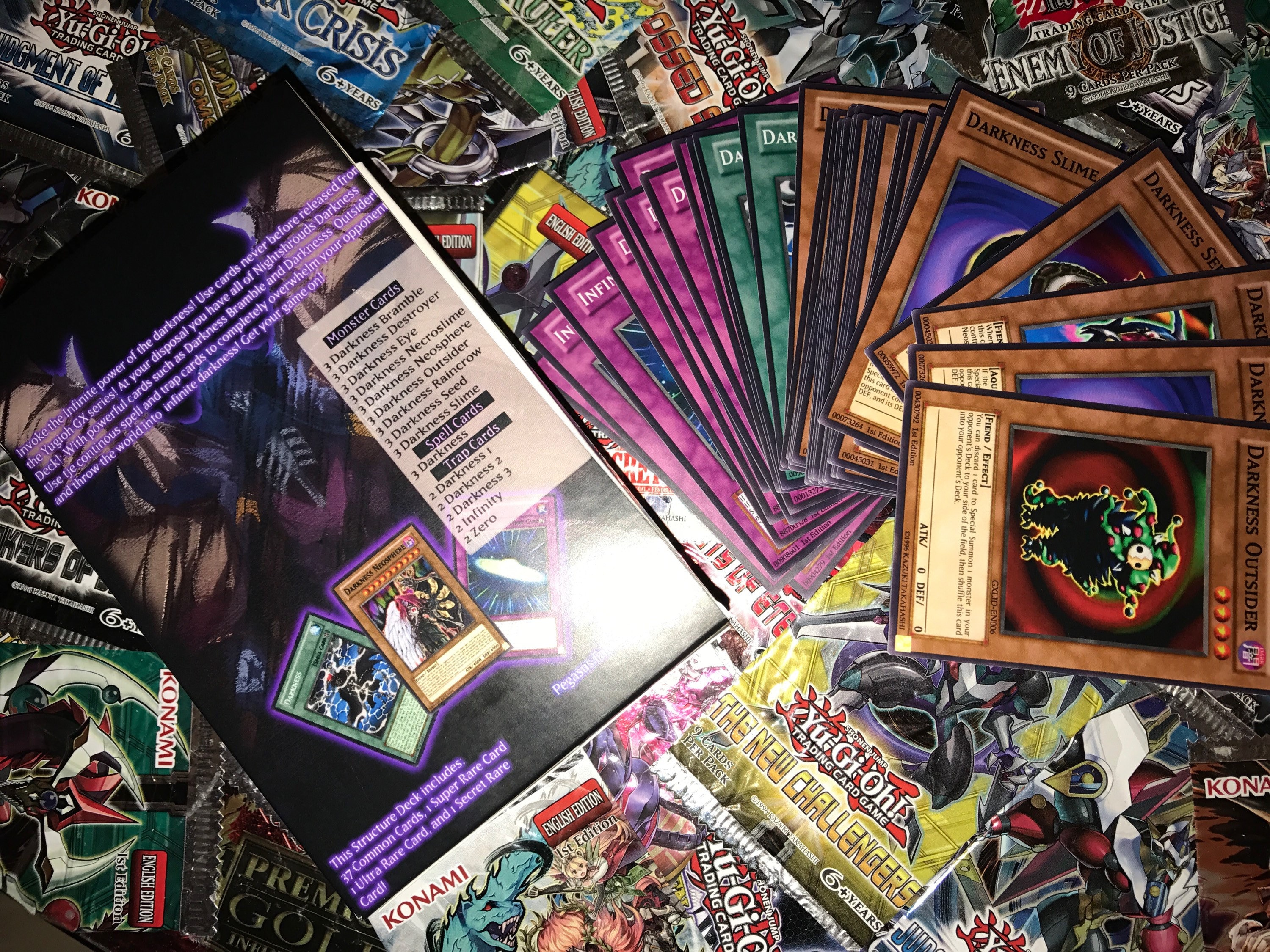 Orica Custom Structure Deck! Nightshroud! Infinite Darkness! - Etsy Orica Custom Structure Deck! Nightshroud! Infinite Darkness! - Etsy