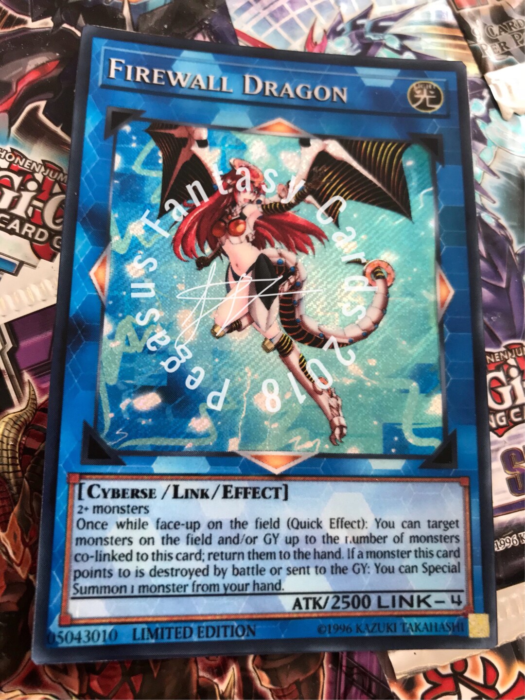 Custom Orica Card Firewall Dragon! Alternate Art Proxy! - Etsy
