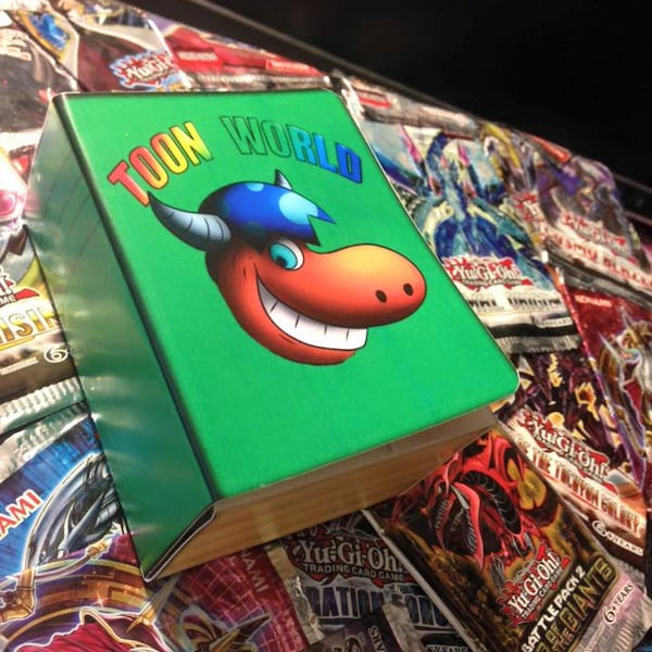 Yugioh Paper Deck Box - Toon World Deck Box!