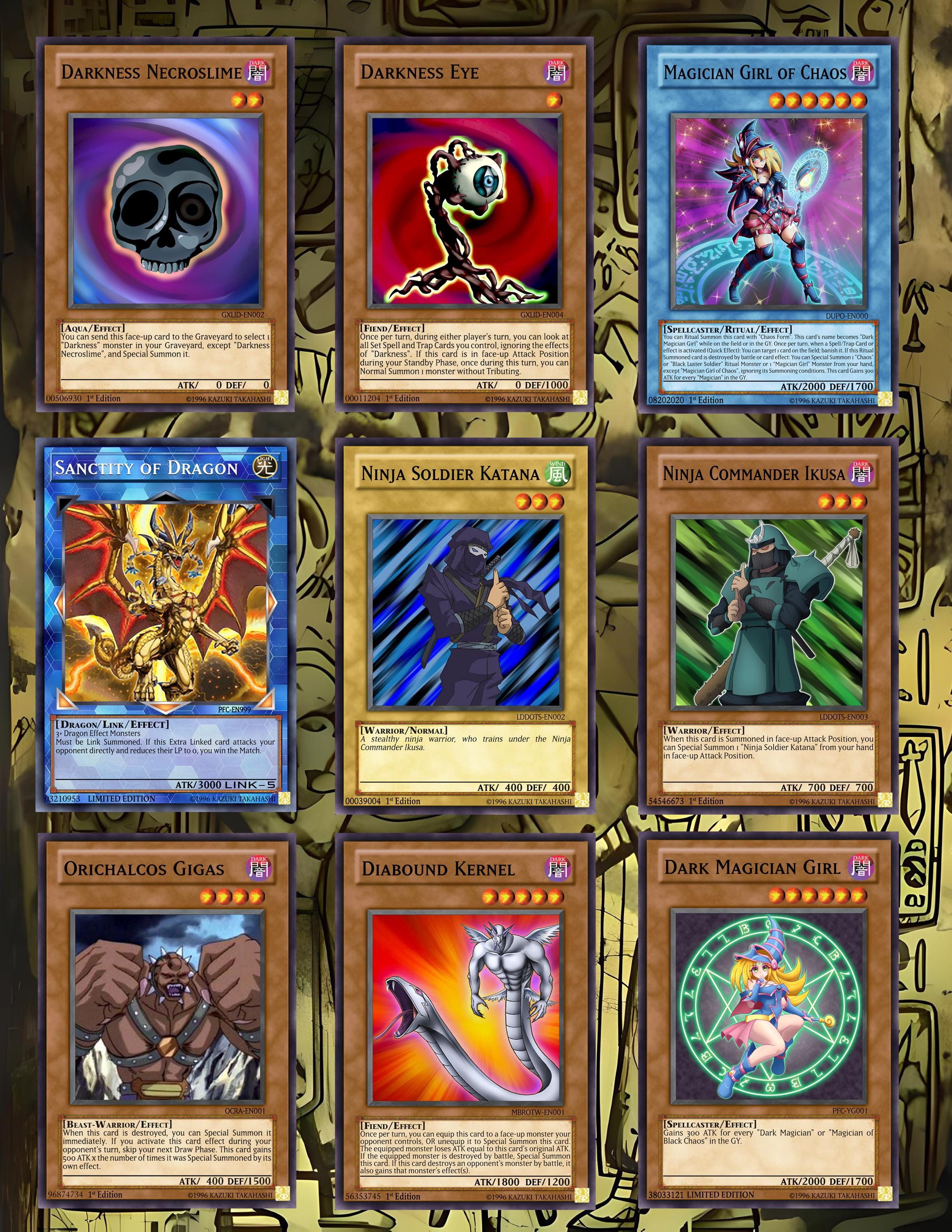 Orica Custom Monster Card! Choose Your Card! List Number 2! - Etsy