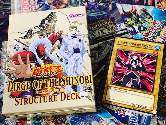 Orica Custom Structure Deck! Jean Claude Van Magnum's Dirge of the Shinobi!  - Etsy