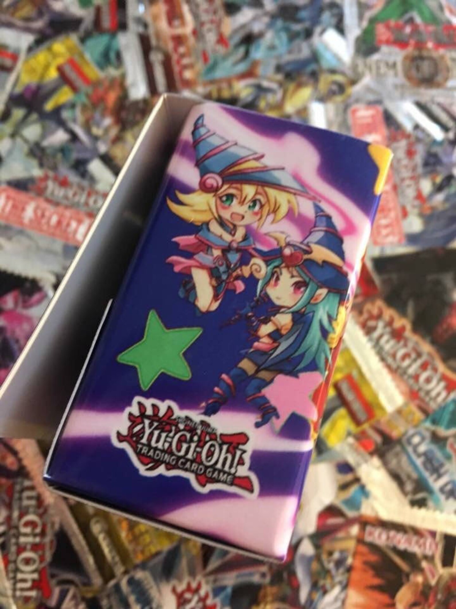 Yugioh Paper Deck Box Yugi Muto Deck Box Etsy