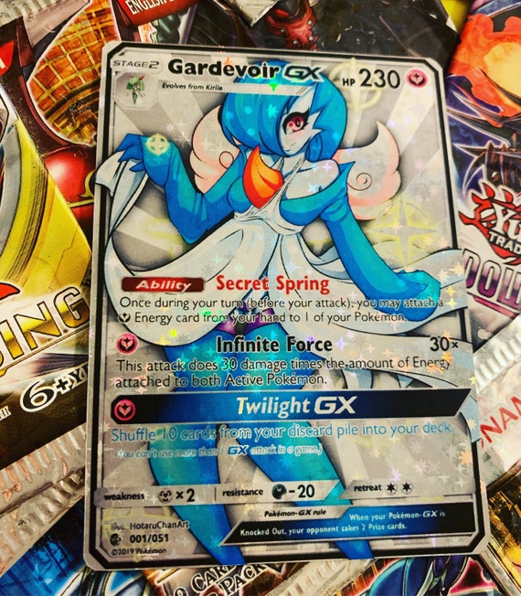 Orica Custom Pokémon Full Art Card Gardevoir GX -  Israel