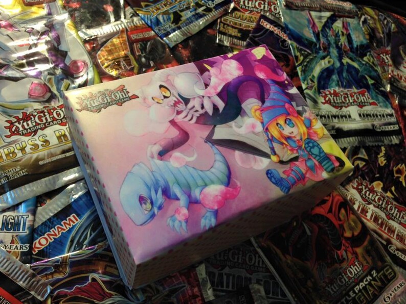 Yugioh Paper Deck Box Toon Monsters Deck Box Etsy