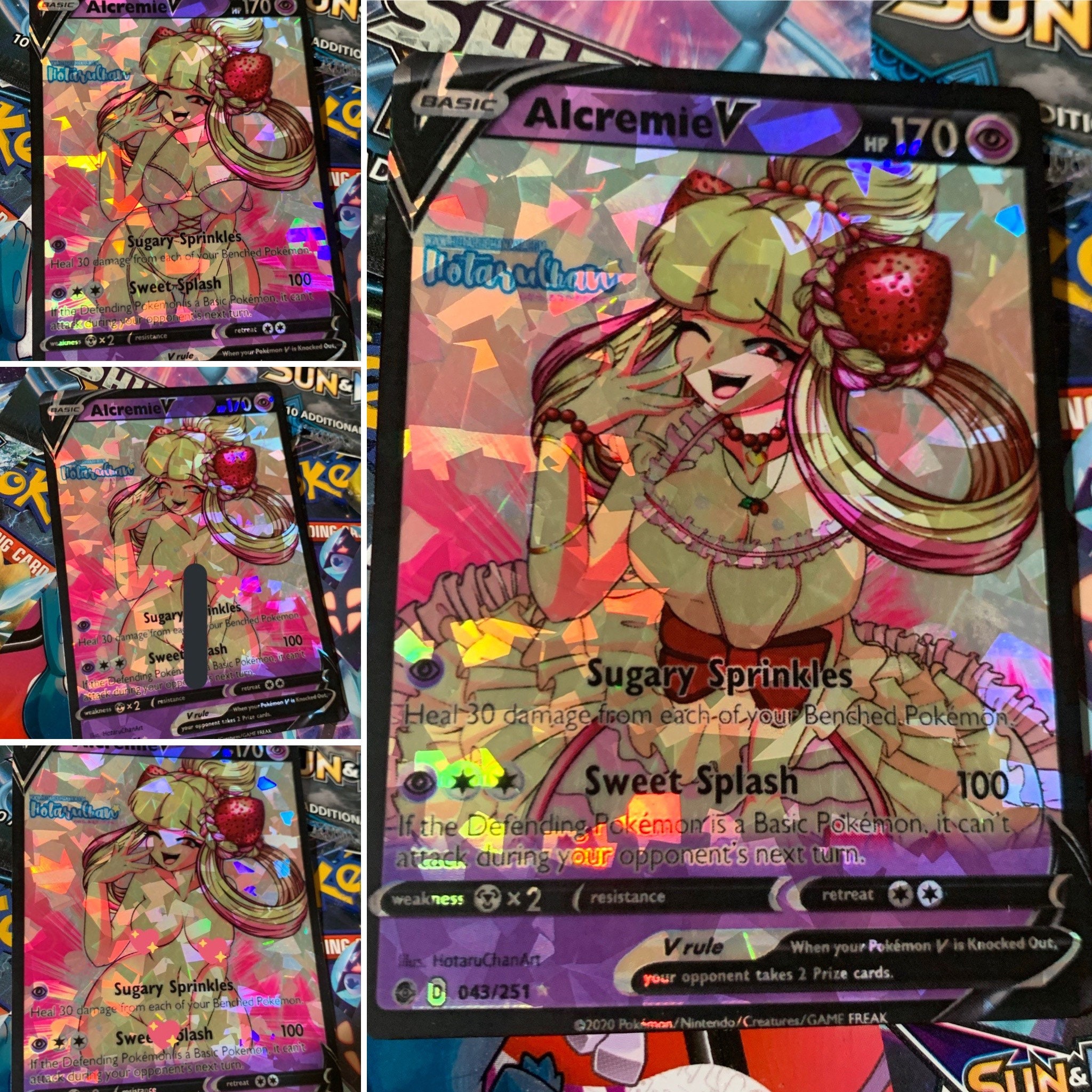 Orica Custom Pokémon Full Art Card Gardevoir GX 