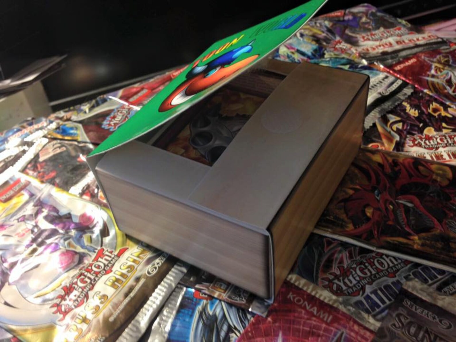Yugioh Paper Deck Box Toon World Deck Box Etsy