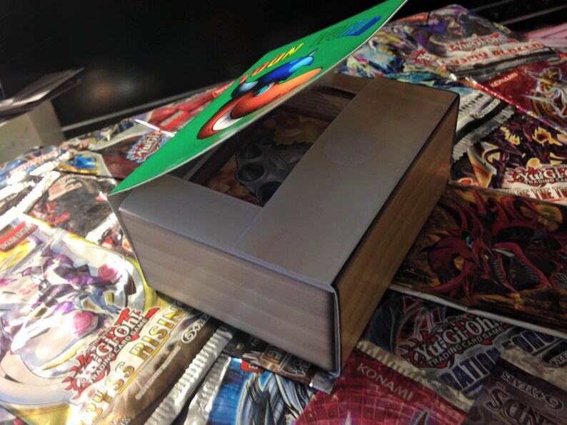 Yugioh Paper Deck Box Toon World Deck Box Etsy