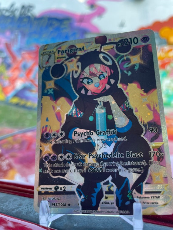 Custom Pokewaifu Farigiraf Vstar! - Etsy Canada